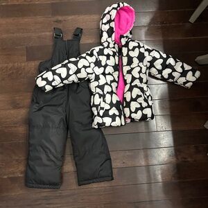 Toddler Snow Suit & Coat Set